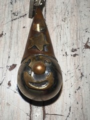 Old Pawn Sterling Silver Wizard Bell Pendant No Markings MCM HTF