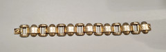 Antique Art Deco Austrian 800 Solid Silver Links Bracelet