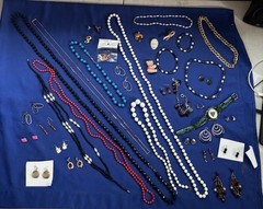 Large Mix Costume Jewelry Lot 30+ Pieces