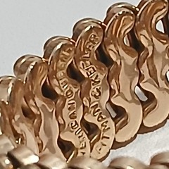 Vintage American Queen Pitman Keeler Heart Expansion Bracelet Sweetheart