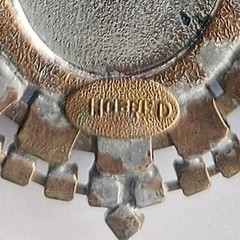 Fabulous Husar D Blue Cameo Rhinestone Necklace From Estate Of Texas Glamour Gal