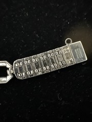 Art Deco Wachenheimer Diamonbar Buckle Sterling Silver Rhinestone Bracelet