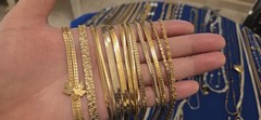 Vintage Mod Necklace Lot Of 62.dainty.simple.26 Signed Monet Avon Trifari J.crew