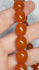 Vintage original Baltic amber beads, made in the USSR, honey color, 127 g