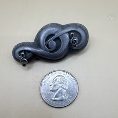 Brooch with little earrings