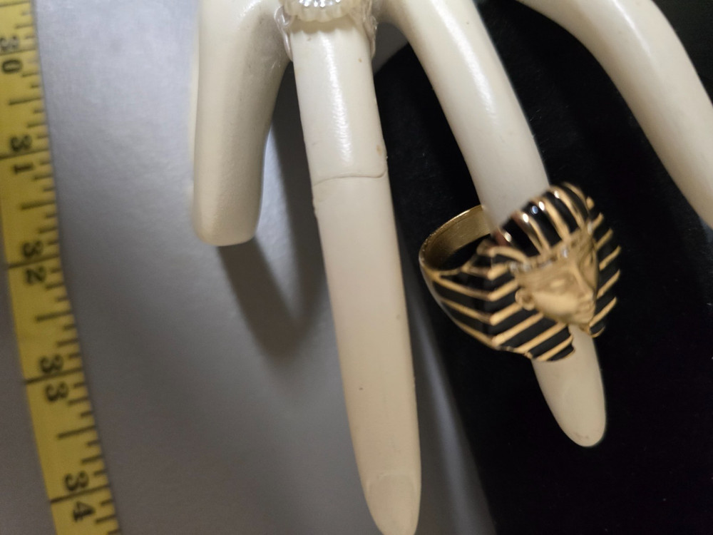 ERWIN PEARL “KING TUT” RING WITHM DEFECT