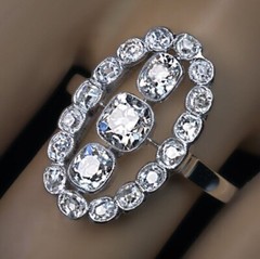 2.50 CT CZ Authentic Victorian Style Classic Ring Silver Plated Elegant Ring