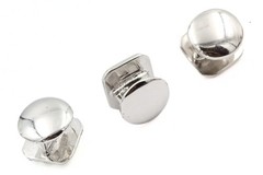 Baade II High End MOP Stripes Enamel Cufflinks Tuxedo Stud Set (Missing 1 Piece)