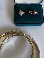 Vintage Now Mixed Silver And Gold Tone Jewelry Lot 58 Piece