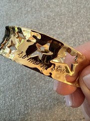 Vintage Andy Warhol X Robert Lee Morris “So Many Stars” Bracelet