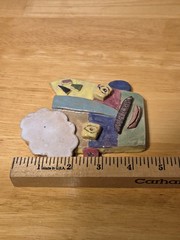 Vintage Picasso Style Abstract Art Pottery Ceramic 3D Art Cubist Face Unique