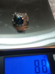 Vintage ISG Thailand 925 London Topaz Ring Sz 8
