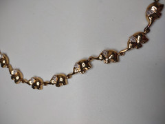 7.5 Inch Elephant Link Bracelet