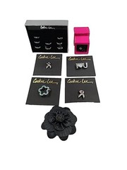 VTG Cookie Lee With 9 Rings 5 Pendants 1 Ring is a Watch! Mixed Stones Styles