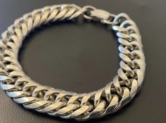 Men’s Vintage Heavy Chunky Chain Link Solid Copper Bracelet 8.5”