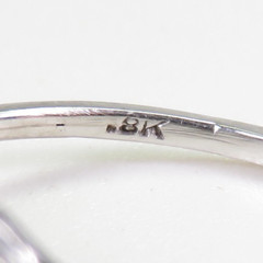 Antique Art Deco European Diamond 18KW/Y Engagement Ring Size 7.25 UK-O EGL USA