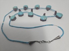 Rare Vintage Native American Turtle Fetish Authentic Necklace Damaged