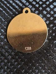 Vintage Sterling Silver Round Nassau Bahamas Round Charm Crea