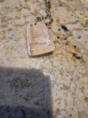 Aninsazuk Carved pendant:Inuit scrimshaw engraving, handcrafted