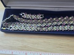 Camrose & Kross JBK J Kennedy Multi-Color Necklace Bracelet Extender Set Box COA