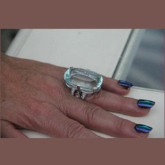 Huge Aquablue Ring, Cocktail Ring, Party Wear Ring, Women’s Wedding Ring, Gift
