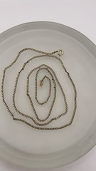 Vintage 1/20 12K Gold Filled Curb Chain Necklace 24-inch