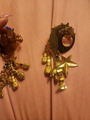 Lunch At The Ritz Hollywood Clip On Earrings