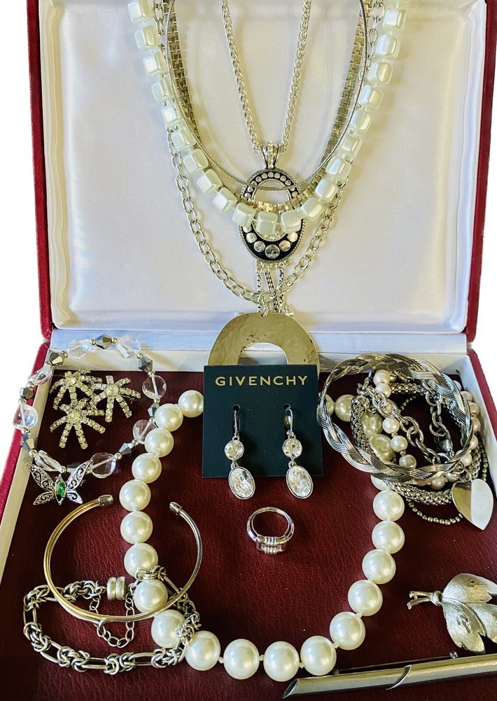 Vintage Estate Costume Jewelry Lot! GIVENCHY, TRIFARI and more!