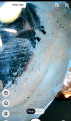 14k Natural Sky Blue Topaz Feather Mineral Inclusions 1960’s 14K Gold Ring 2.51g