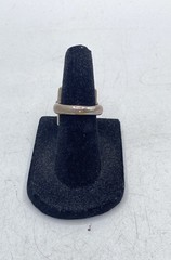 Vintage Sterling Silver 925 Mother of Pearl Marcasite Art Deco Ring Size 5.5
