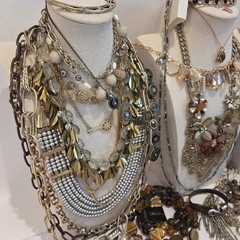 Large Lot of Signed Designer Costume Jewelry 42 Items 5.5 Lbs Cookie Lee Chico’s
