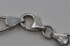 Chain Link Bracelet Sterling Silver