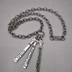 Vintage Beautiful Jewelry Chain 925 Sterling Silver Signed Handmade 29,85g