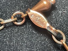 Vintage 1950’S Copper Necklace – RENOIR Signed Jewelry Choker Length 14-18 inch