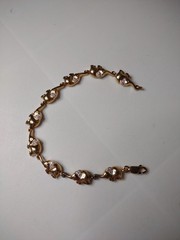 7.5 Inch Elephant Link Bracelet