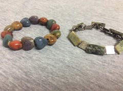 Vintage Stretch Bracelet Lot of 12 Cuff, Bangle, Beads