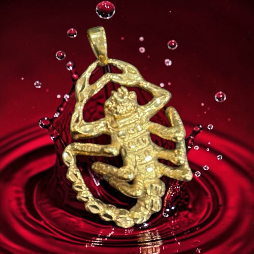 Gold Filled Large Scorpion Pendant