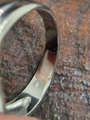 Vtg STUNNING Sterling Silver 925 PINK ICE TOPAZ Cz Details Ring Signed FAS Sz 8