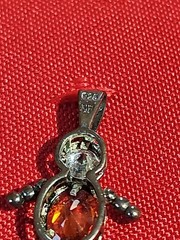 Vintage Sterling Silver Lot All Pcs Marked Rings Necklace Charm Pendant More#242