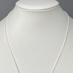 Stone Pendant Necklace Cloudy White Gemstone Amulet Wicca Chakra New Chain 20″