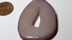 2 STONE GEMSTONE PENDANTS & STERLING SILVER 19″ NECKLACES AMETHYST & MORE