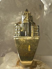 City Scape size 11.25 ring buildings architectural band