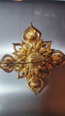 Joan Rivers Maltese Cross Brooch – Vintage