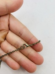 Vintage Style Victorian Elegant Ladies Cottagecore Dainty Hand 18 in Necklace