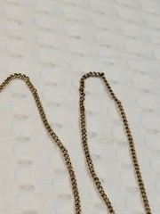 Vtg Speidel 12K Yellow Gold Filled 22 Inch Curb Link Chain Necklace Signed