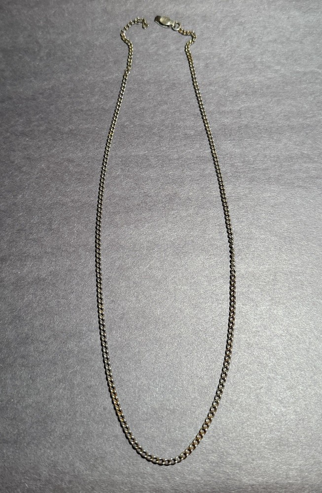 Vintage Sterling 800 Silver Necklace Chain Jewelry