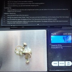 Vintage JMS 1/20 12k GF Simulated Pearl Cluster Screw Back Earrings Weighs 4.0g