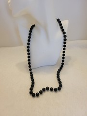 Beaded Necklace Lot of 3 Glass Plastic Faceted Crystal Art Deco Fashion Jewelry