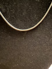 Silver Tone Necklace 16 Inches Vintage