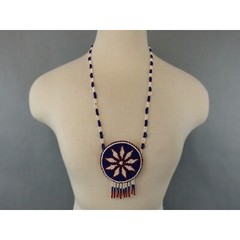 Vintage 1970s 1980s Tourist Souvenir Southwestern Beaded Necklace
